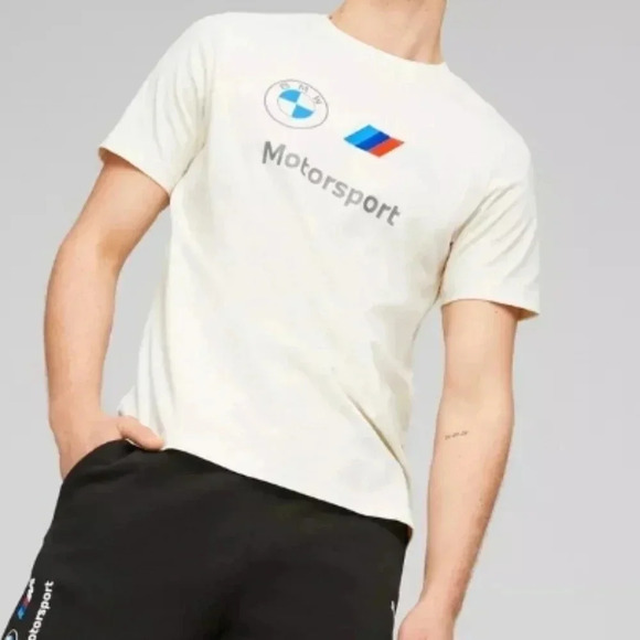 PUMA BMW MOTORSPORT ESSENTIAL LOGO TEE - Picture 7 of 9